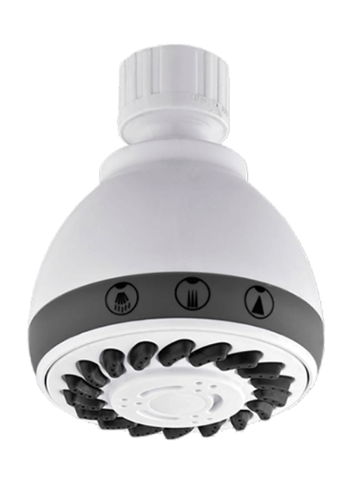 Fixed Showerhead Efficient Water Conservation Greenlite Lighting Corporation Usa